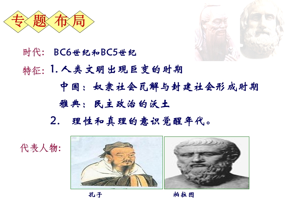 专题二东西方的先哲综合课件人民版漳平一中蒋雯.ppt_第2页