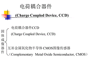 《图像信息原理教学课件》电荷耦合器件-v.ppt