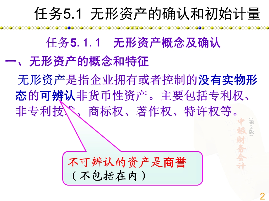 项目四固定资产业务岗位核算任务5无形资产.ppt_第2页