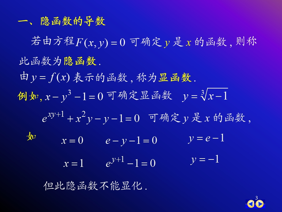 高数隐函数与参数方程求导.ppt_第3页