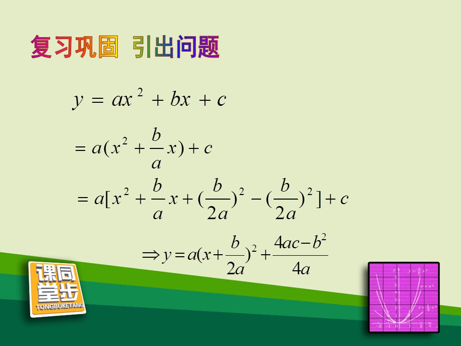 《用三种方式表示二次函数》同步课堂教学.ppt_第3页