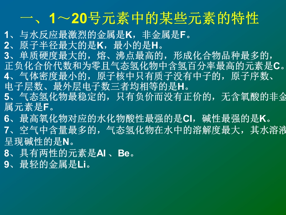 元素周期律知识点总结、习题.ppt_第3页