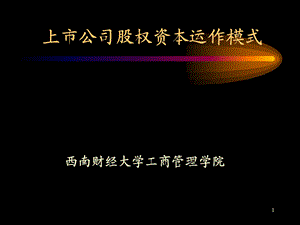 上市公司股权资本运作模式.ppt