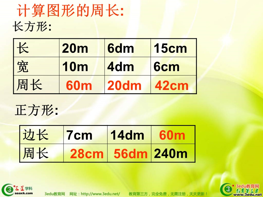 三年级数学计算图形的周长.ppt_第1页