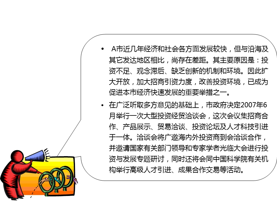 项目经理培训案例大型投资经贸洽谈会报告.ppt_第3页