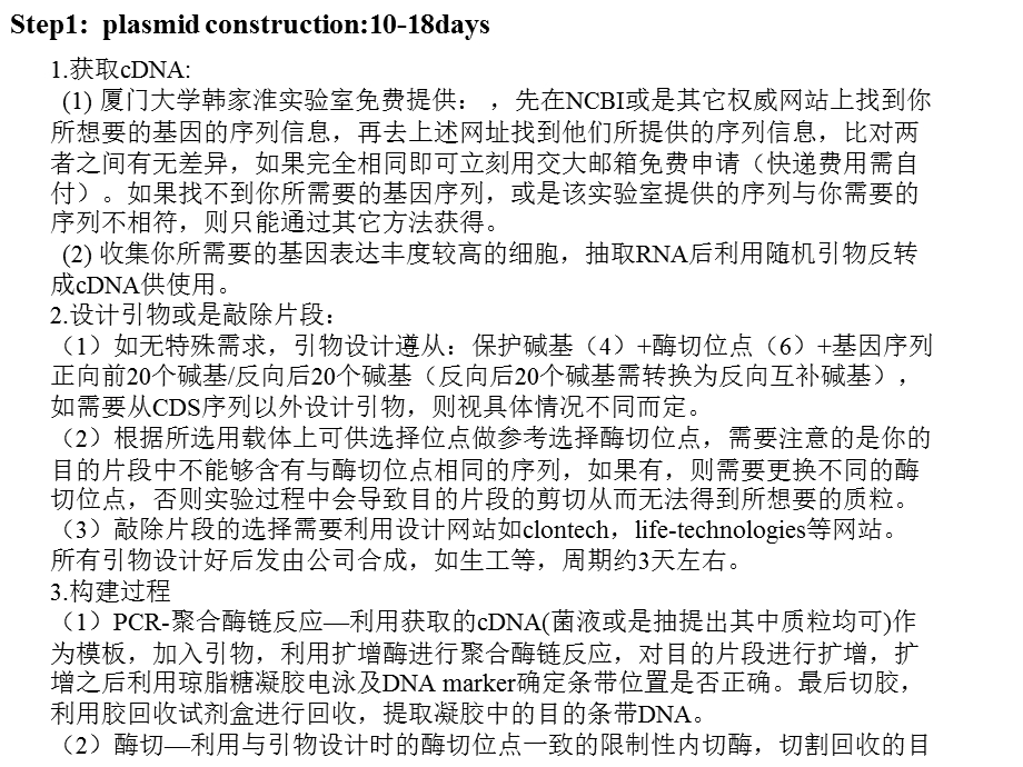 过表达及敲除细胞系建立及所需材料详细.ppt_第1页