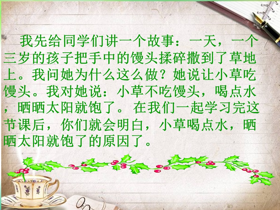 《绿色植物的光合作用》课件济南版.ppt_第2页