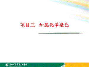 项目三细胞化学染色.ppt