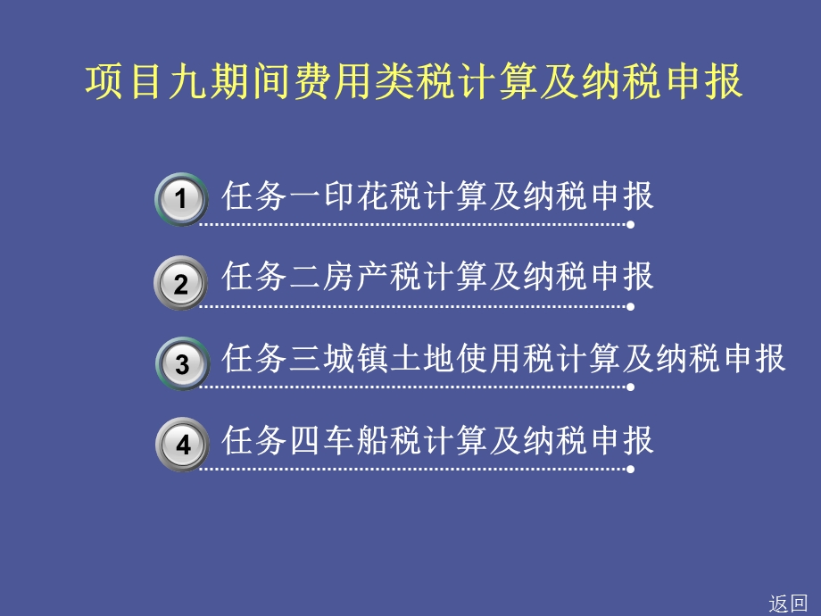 项目九企业税费计算与纳税申报.ppt_第1页