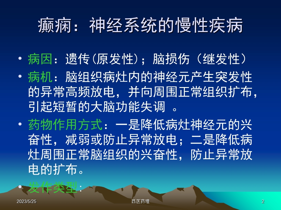 西医药理学第九章抗癫痫药.ppt_第2页