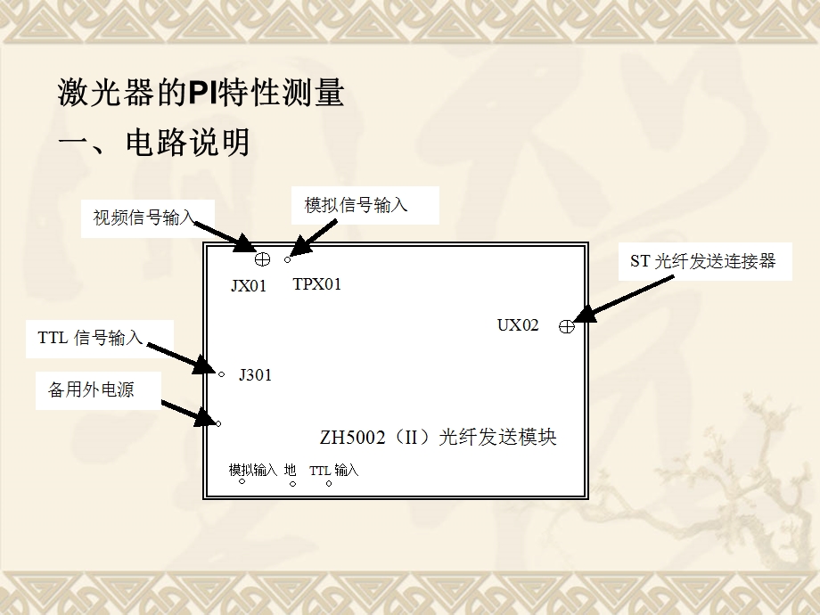 单元二话音在光纤通信系统中的传输任务认识光通信器件训.ppt_第2页