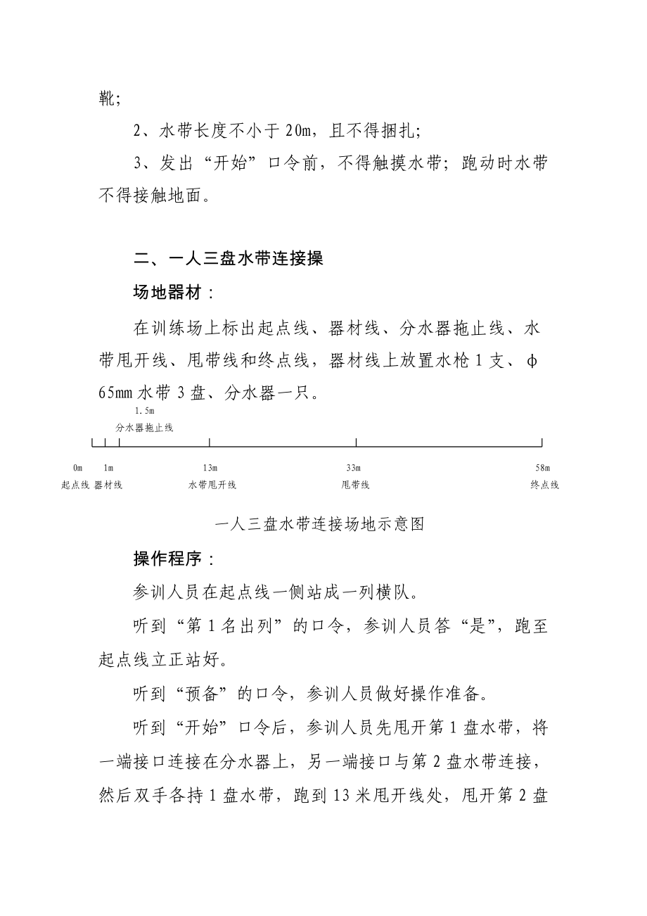 专职消防队比武竞赛操作规程.doc_第2页