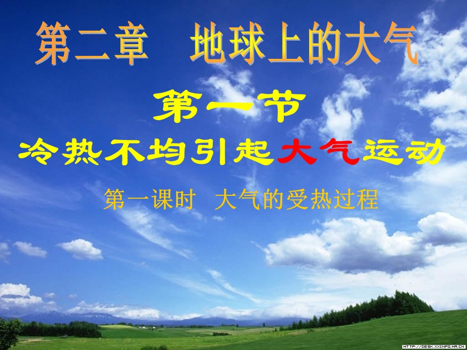 大气的受热过程.ppt_第1页