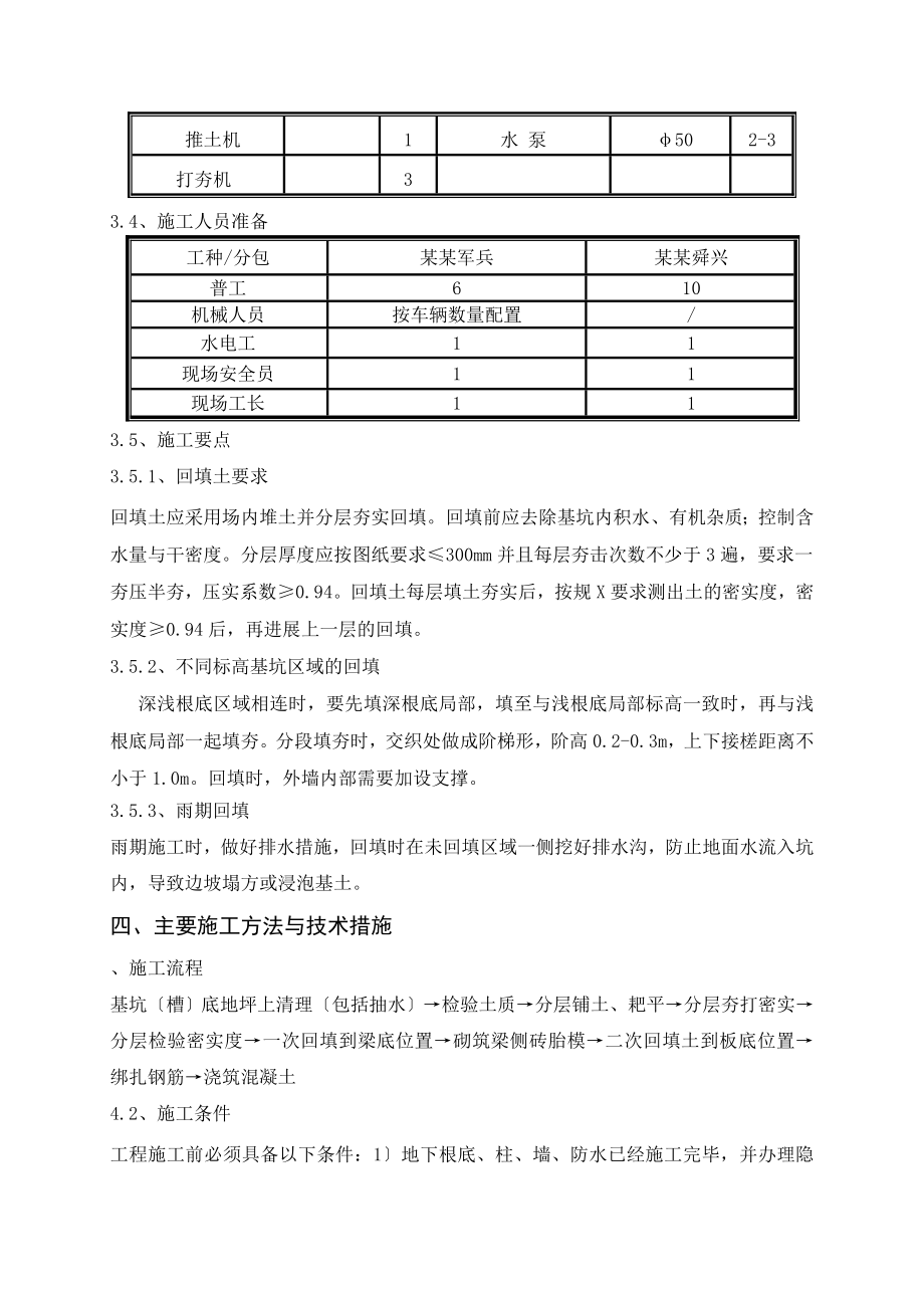 基础回填施工方案设计.doc_第3页