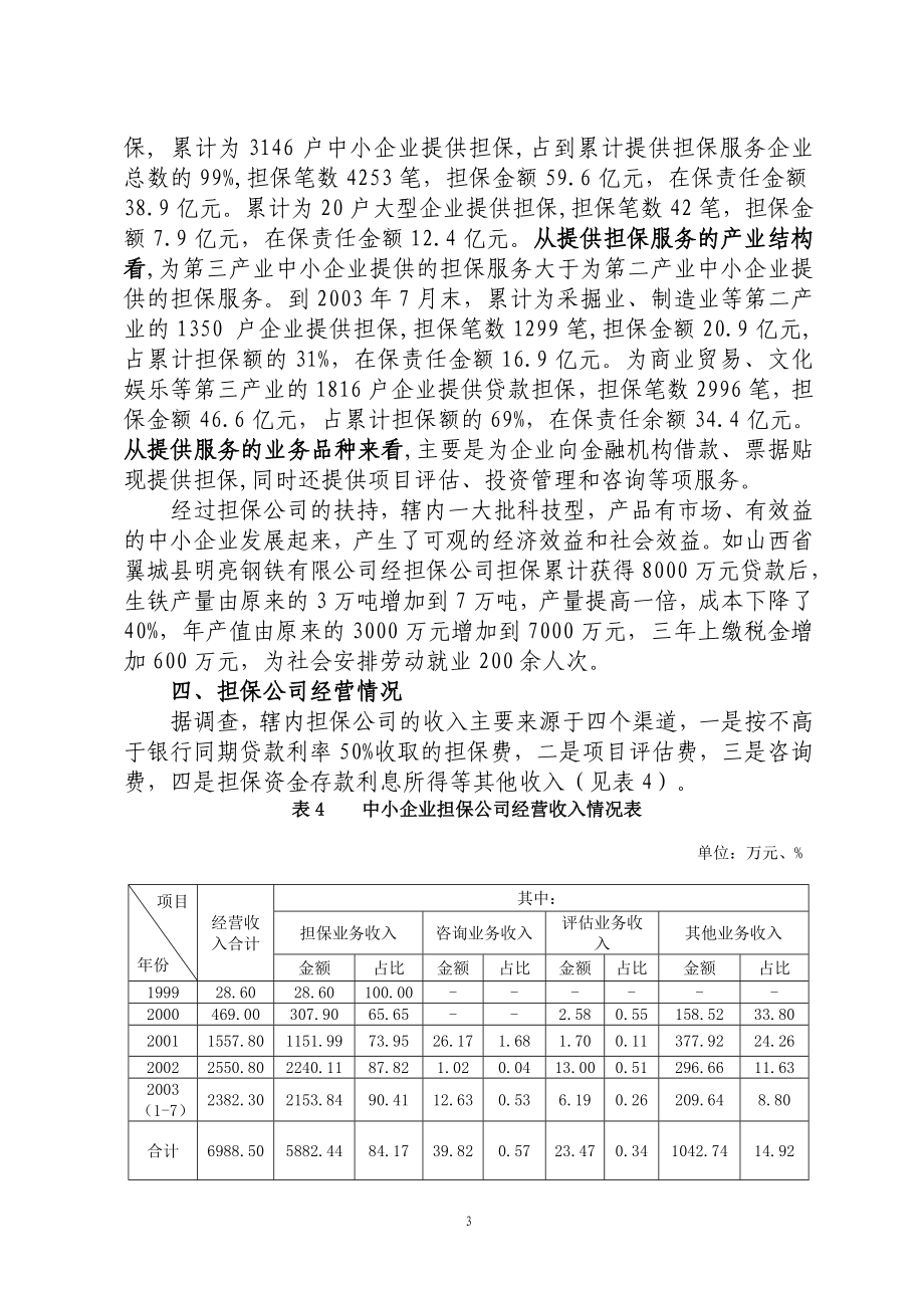 中小企业信用担保公司运行机制的研究.doc_第3页