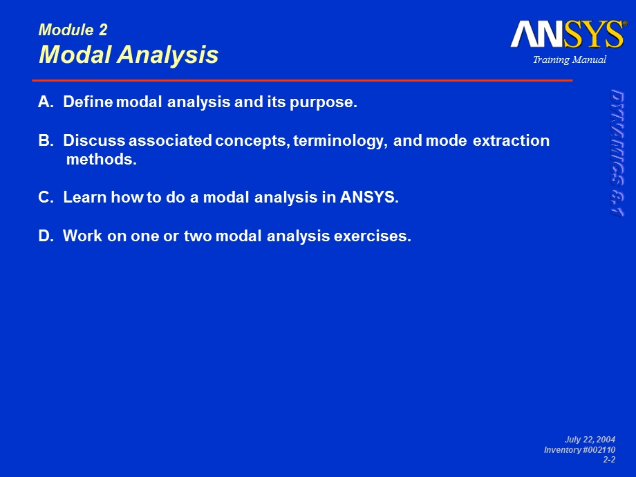 有限元模态分析ANSYS.ppt_第2页