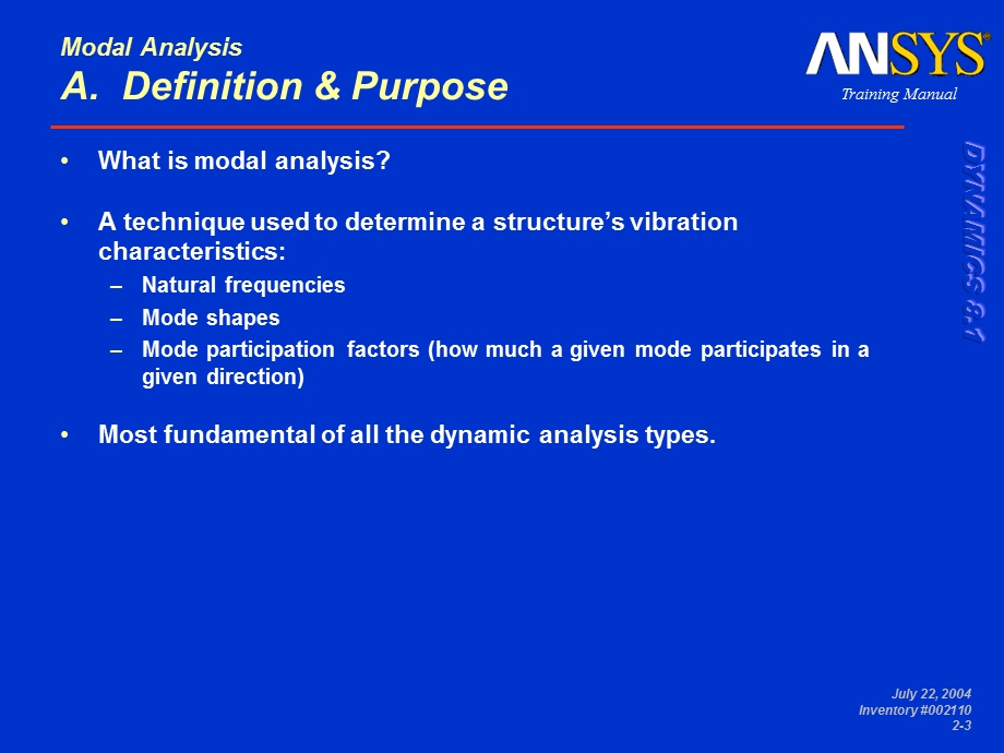 有限元模态分析ANSYS.ppt_第3页