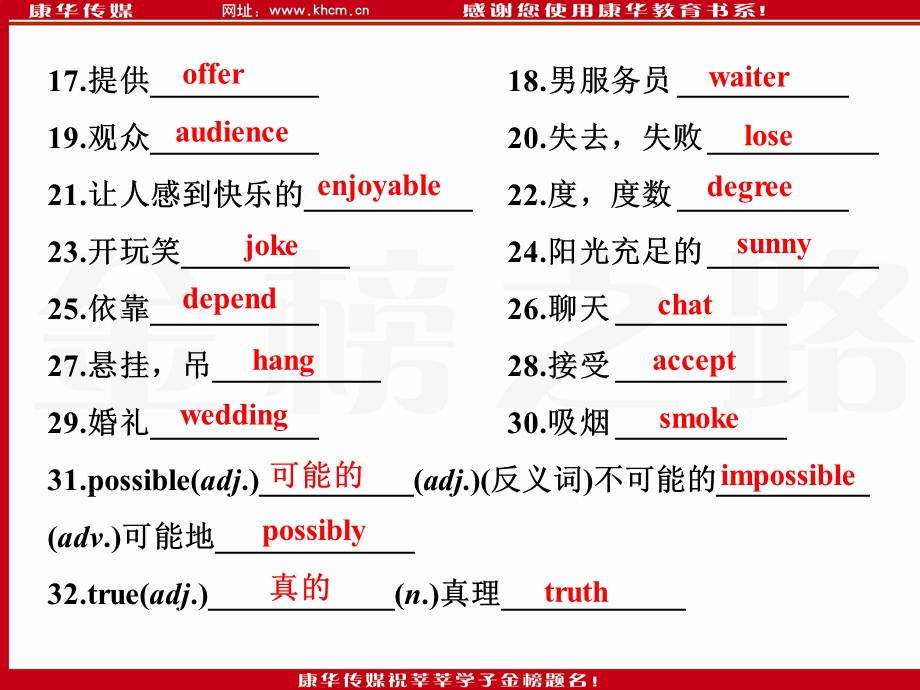 八年级英语上册M10-复习模块.ppt_第3页