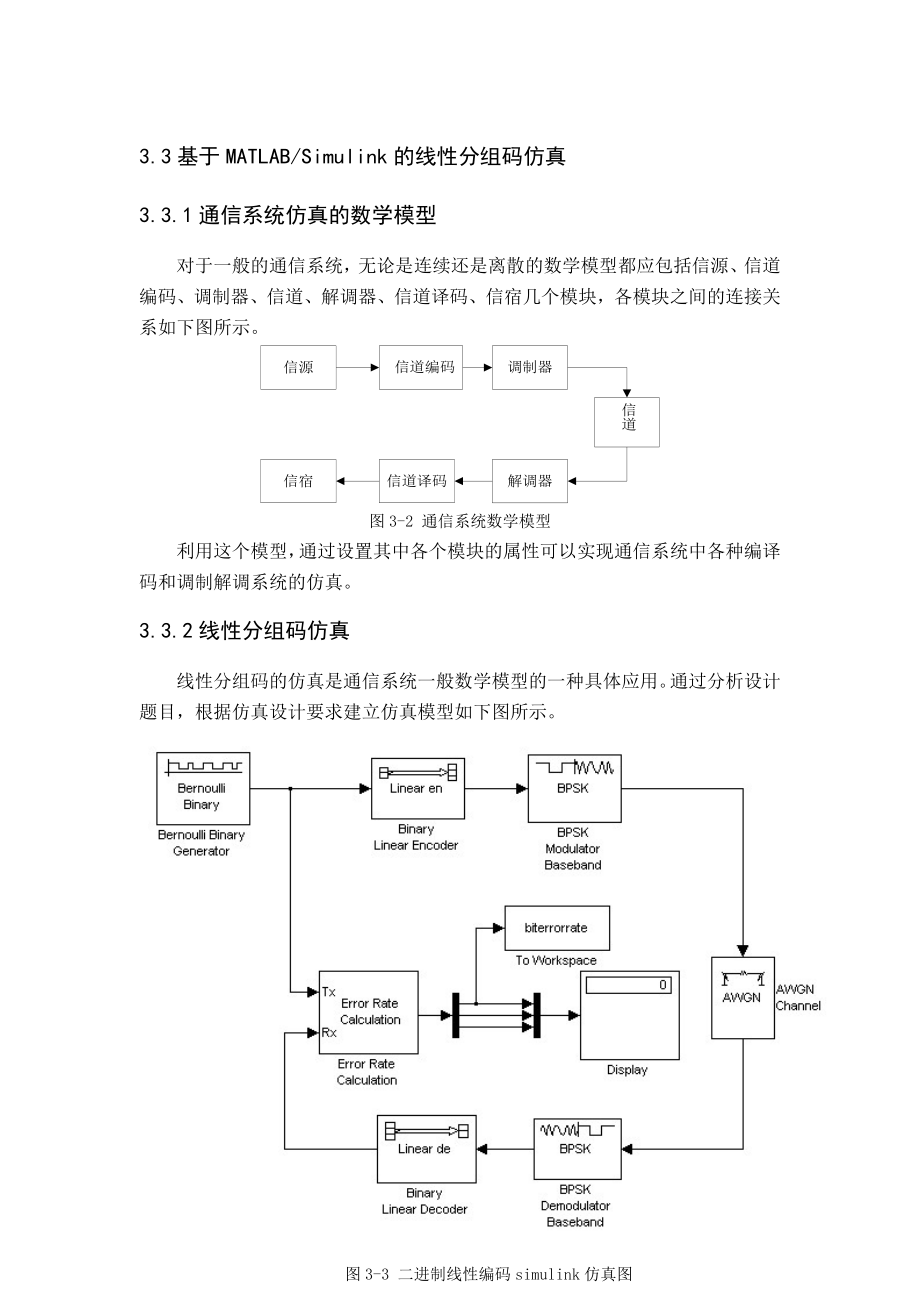 基于MATLABSimulink的线性分组码仿真.doc_第1页