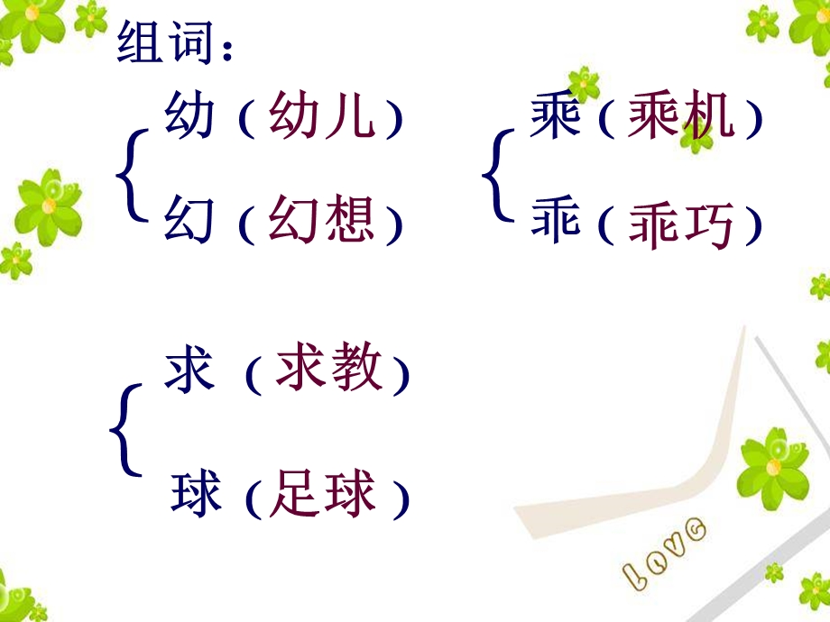 北师大二年级语文上册绒毛小熊1练习.ppt_第1页