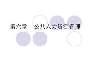 公共人力资源管理.ppt