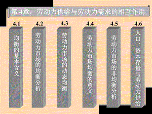 劳动力供给与劳动力需求的相互作用.ppt