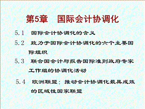 国际会计协调化.ppt