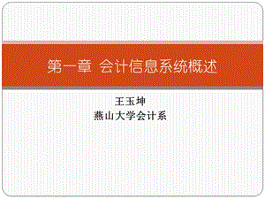 会计信息系统概述.ppt