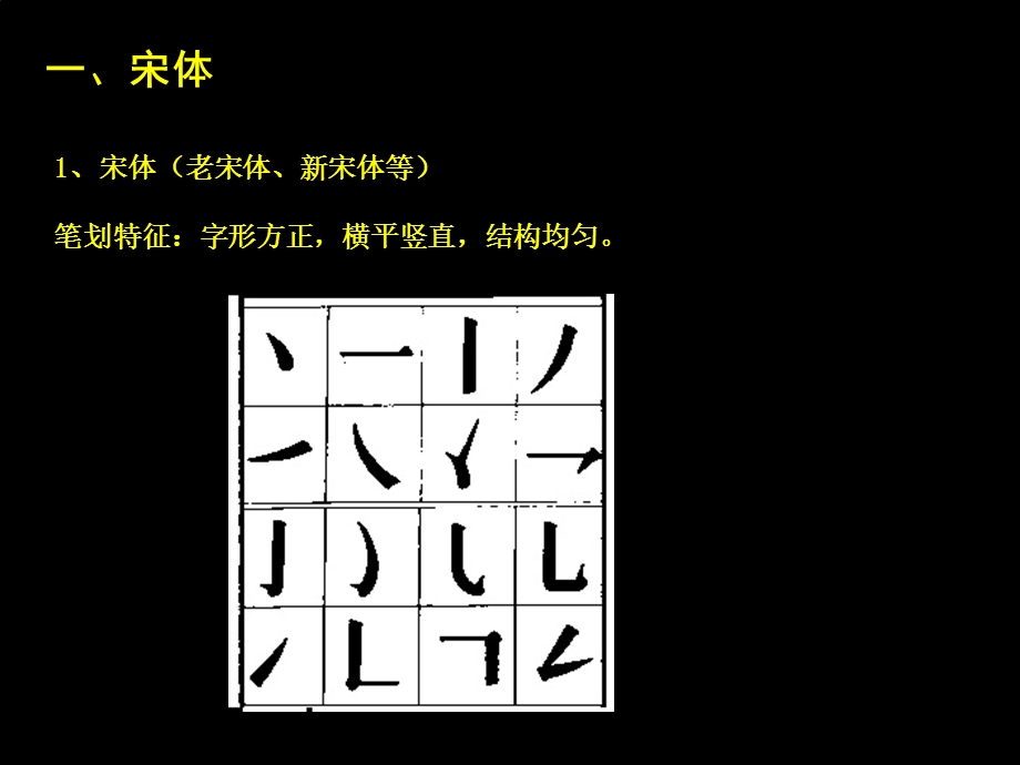 字体设计宋体字.ppt_第2页