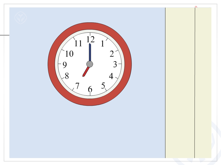 人教版一年级数学上册第7单元认识钟表.ppt_第3页