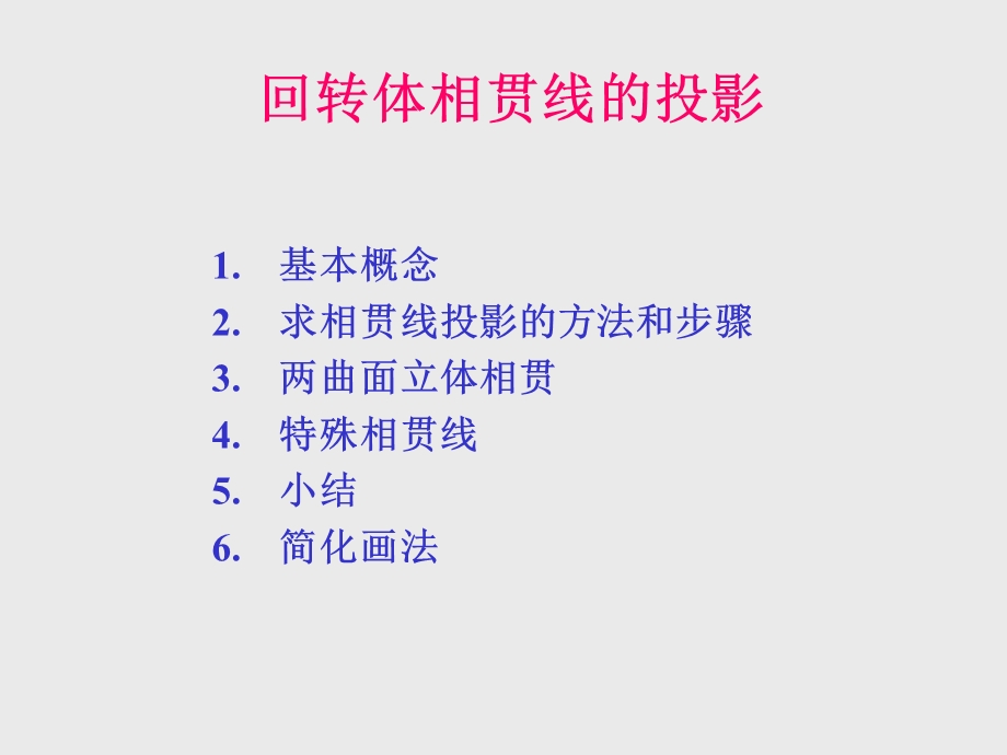 回转体相贯线的投影.ppt_第1页