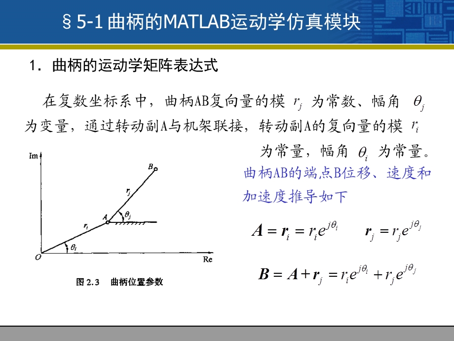 基本杆组-运动学仿真.ppt_第2页