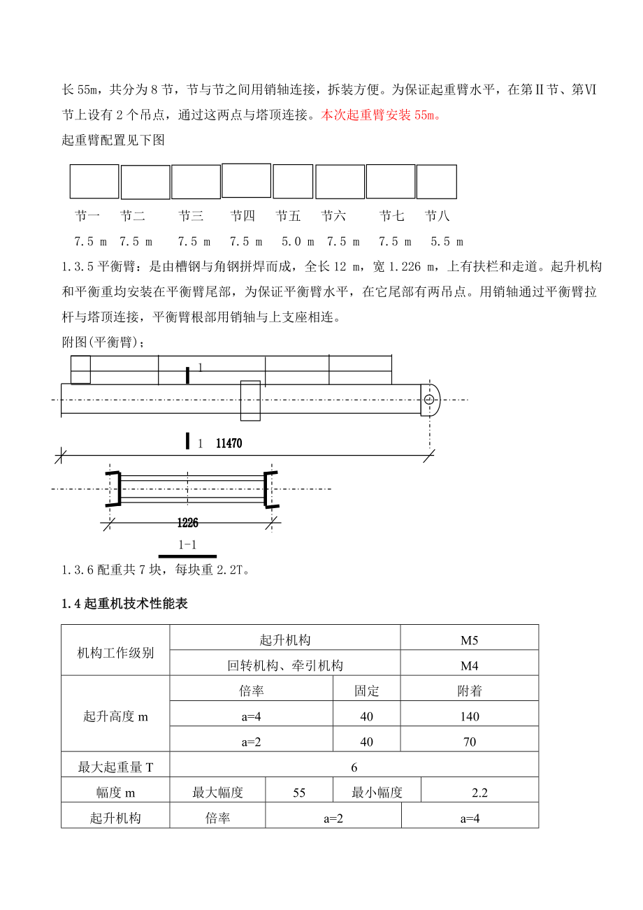 塔式起重机安装施工技术措施.doc_第2页