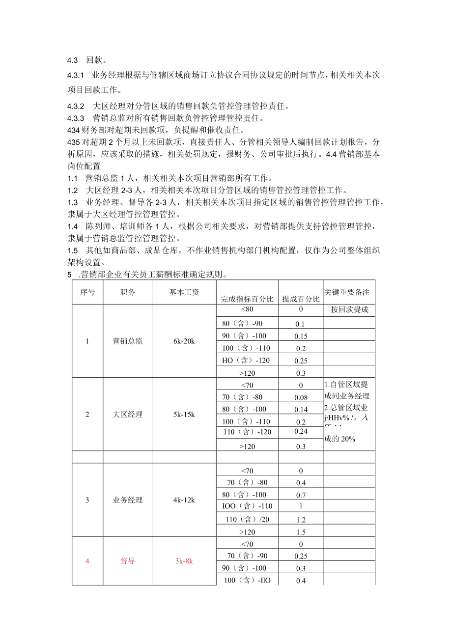 办公文档范本营销部薪酬管理规定.docx_第2页