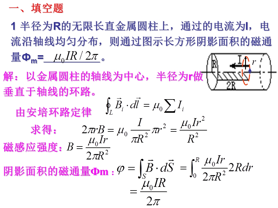 大学物理规范作业31单元测试3磁学.ppt_第2页