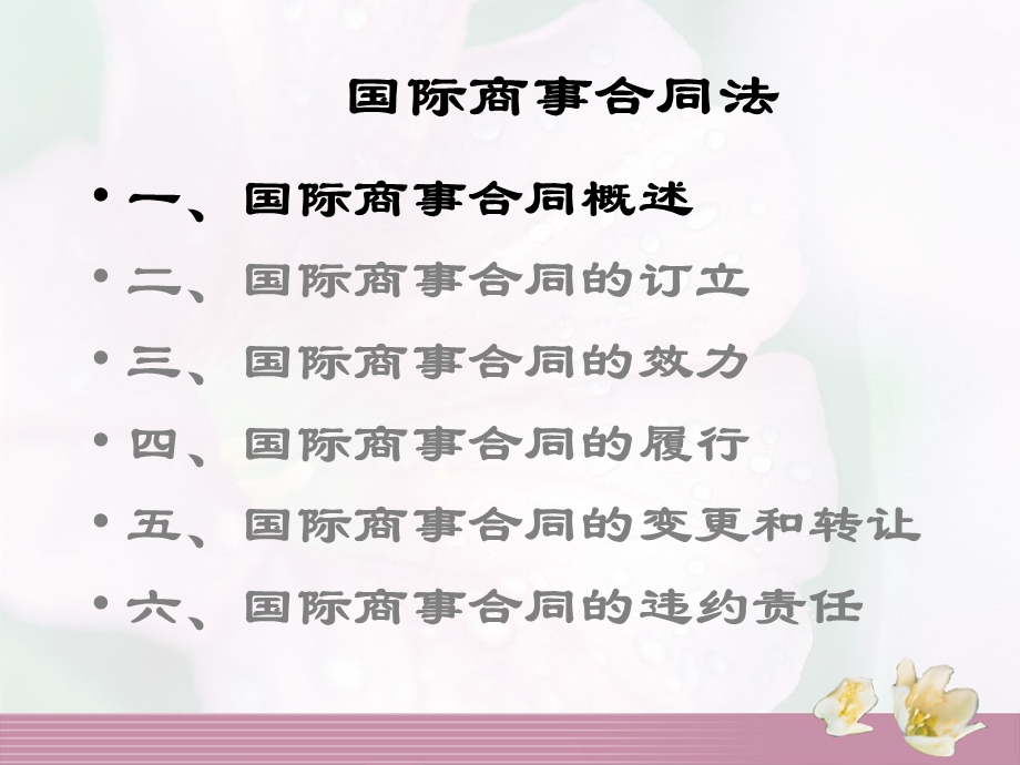 国际商法教学课件3国际商事合同法.ppt_第2页