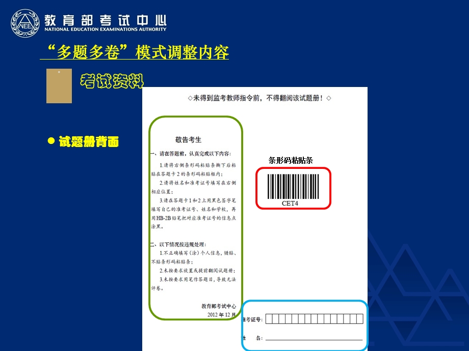 全国大学英语四、六级考试注意事项.ppt_第3页