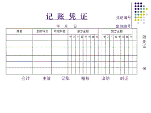 应付账款、应付票据记账凭证、明细账表格.ppt