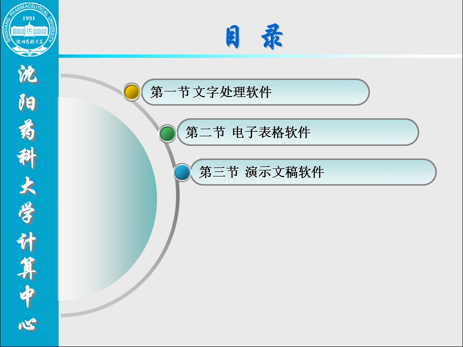 大学计算机基础——沈阳药科大学.ppt_第2页