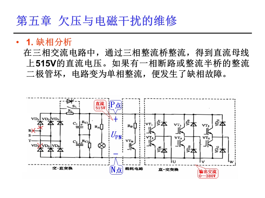 变频器欠压、干扰故障的维修.ppt_第3页