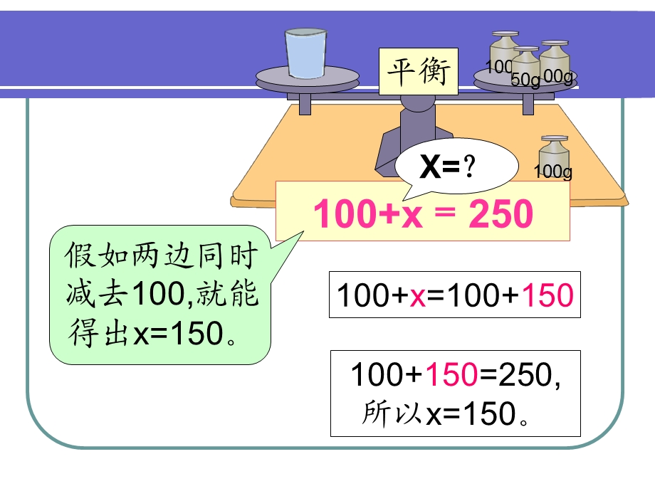 人教版五年级数学上册第四单元解方程ppt.ppt_第3页