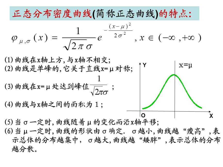 正态分布密度曲线(简称正态曲线).ppt_第3页