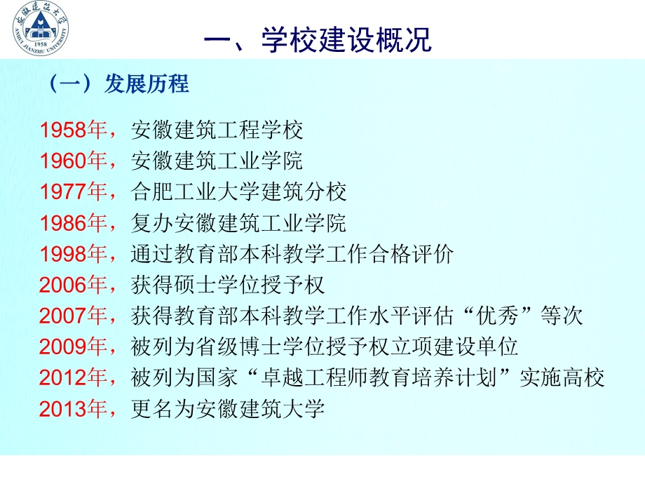 安徽建筑大学申报高水平有特色大学项目汇报.ppt_第3页