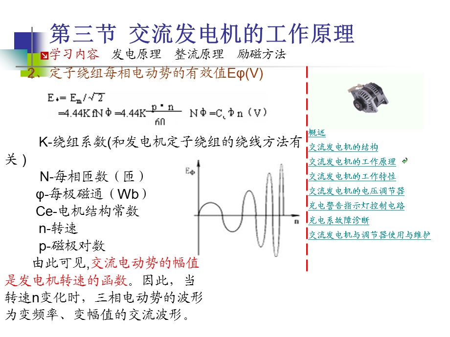 交流发电机的工作原理.ppt_第3页