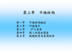 产业经济学第三章市场结构.ppt