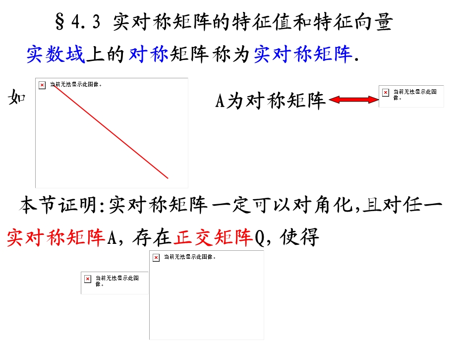 实对称矩阵的特征值和特征向量(简).ppt_第1页