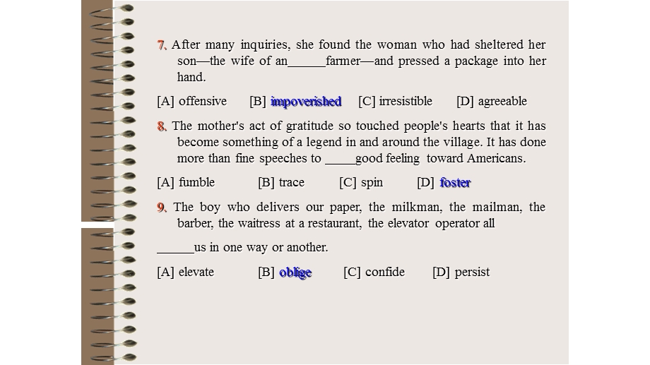 大学英语四英四单选题.ppt_第3页