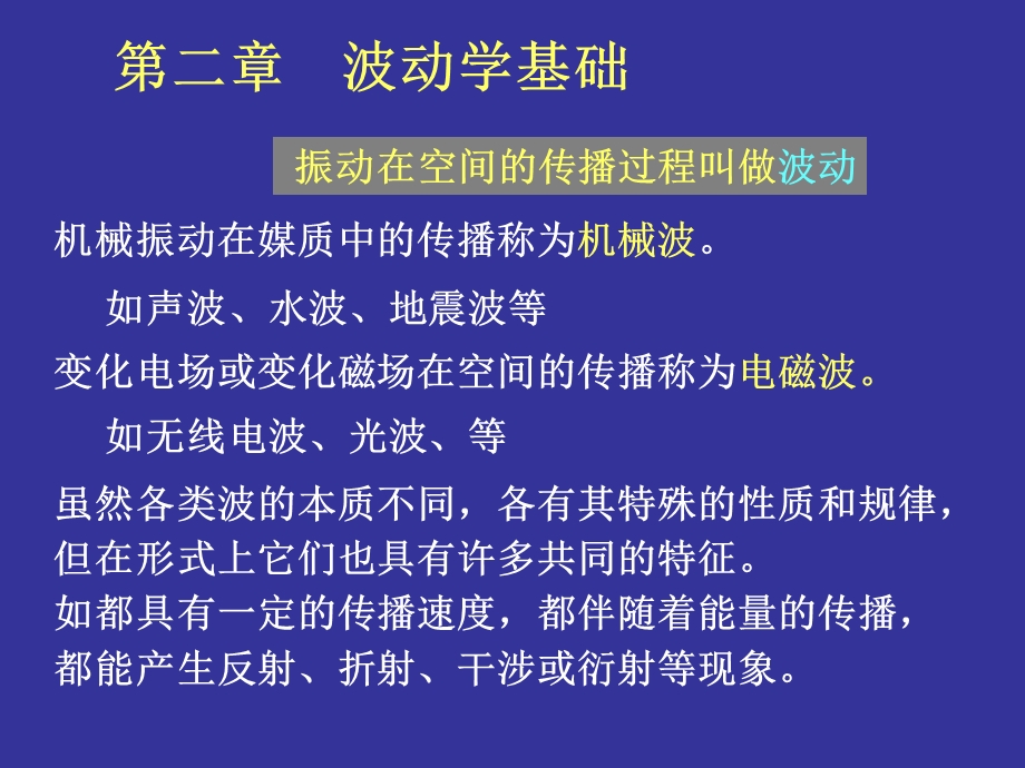 大学物理第二章行波波动方程.ppt_第2页