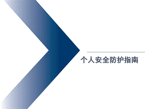 安全防护指南(NXPowerLite).ppt