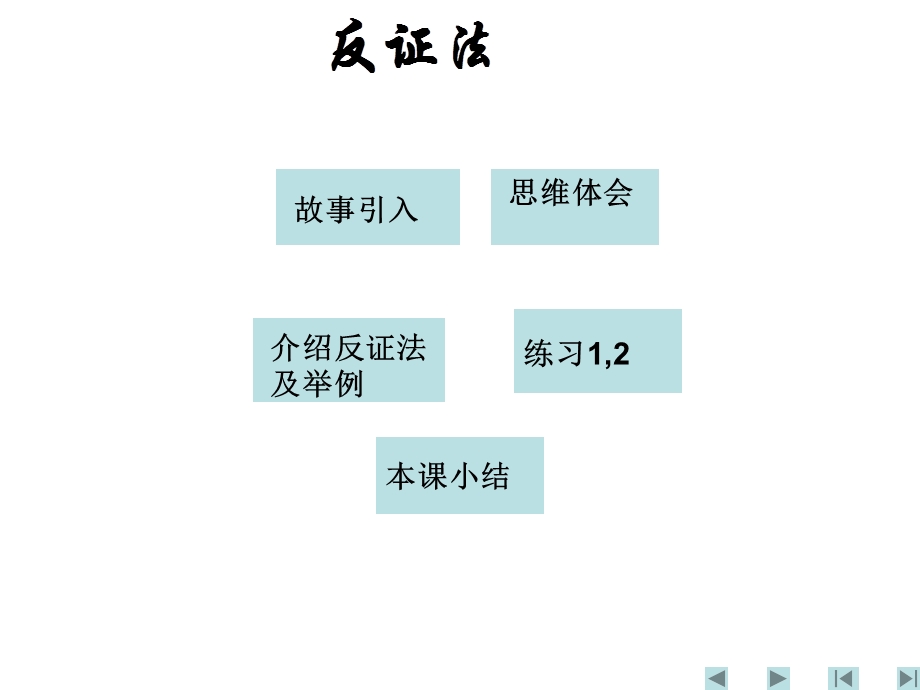 介绍反证法及举例.ppt_第1页